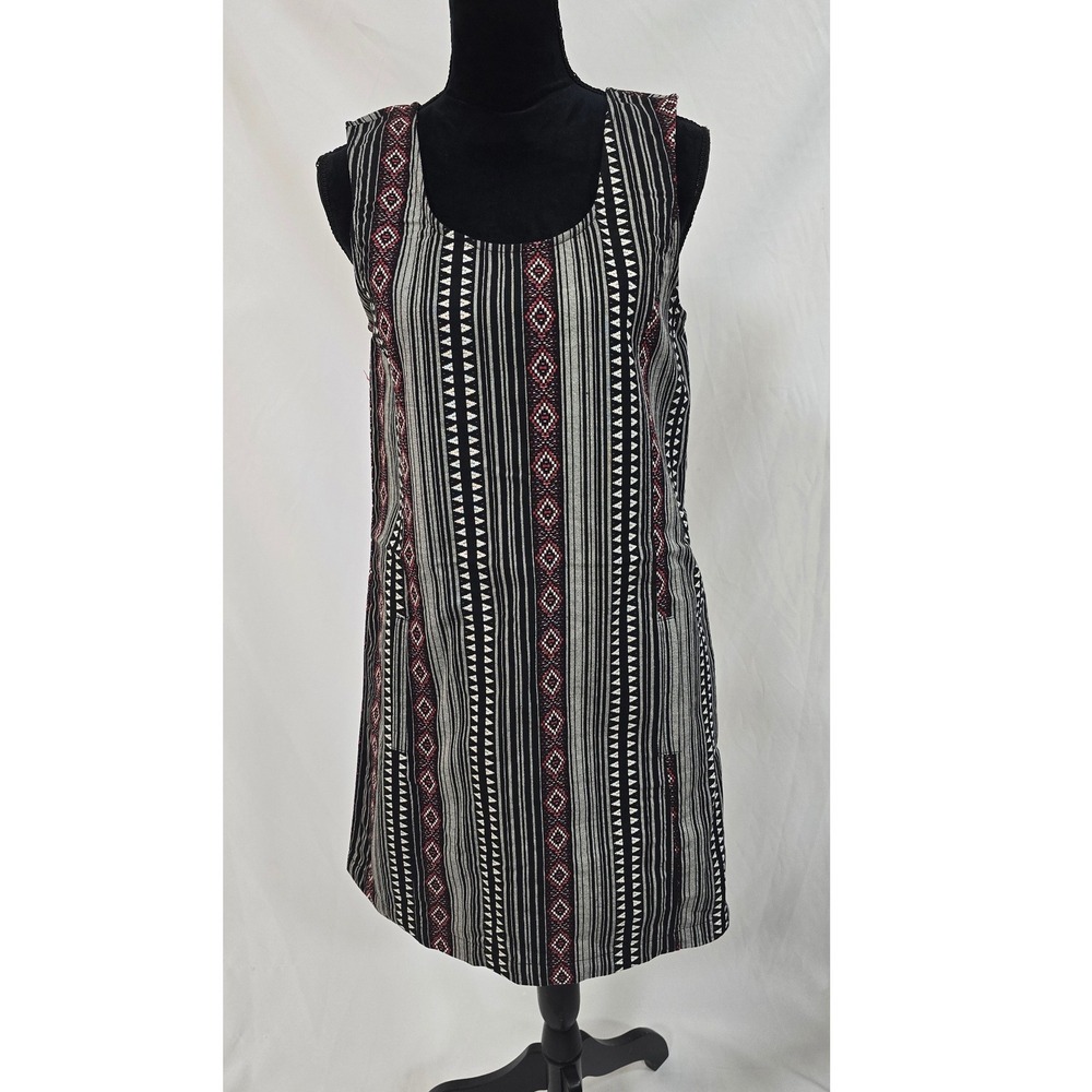 Jaime women M southwestern sleeveless dress boho‎ festival artsy